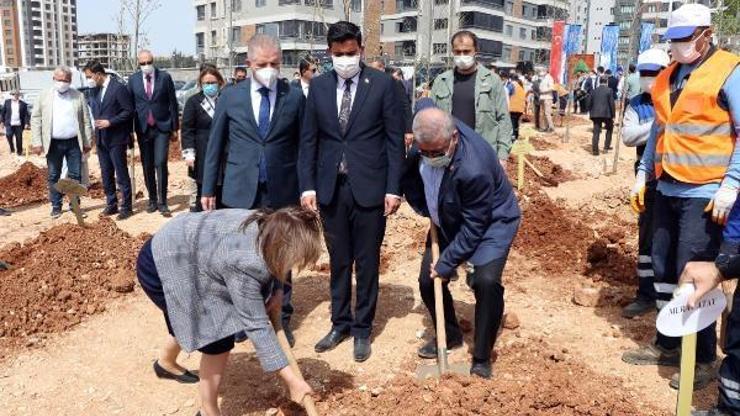 GGC, Yeşil Şehirler Huzurlu Nesiller projesi kapsamında ağaç dikti