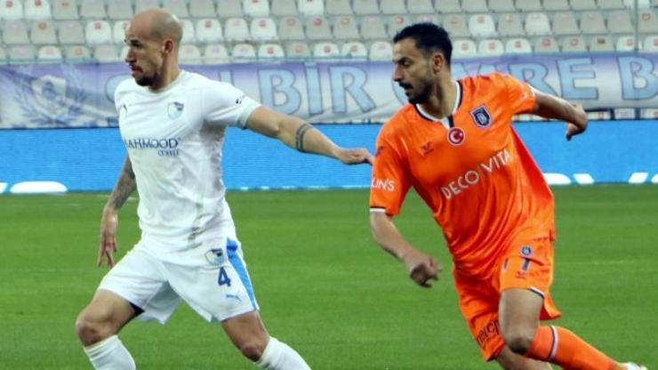 10 kişi kalan Başakşehir geri döndü