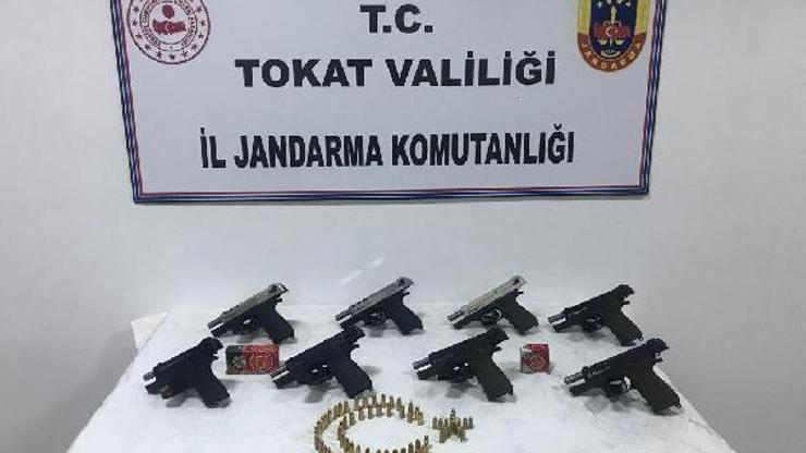 Tokat’ta silah kaçakçılığı operasyonu