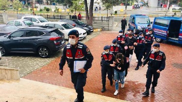 Trabzonda evlere dadanan hırsızlar yakalandı