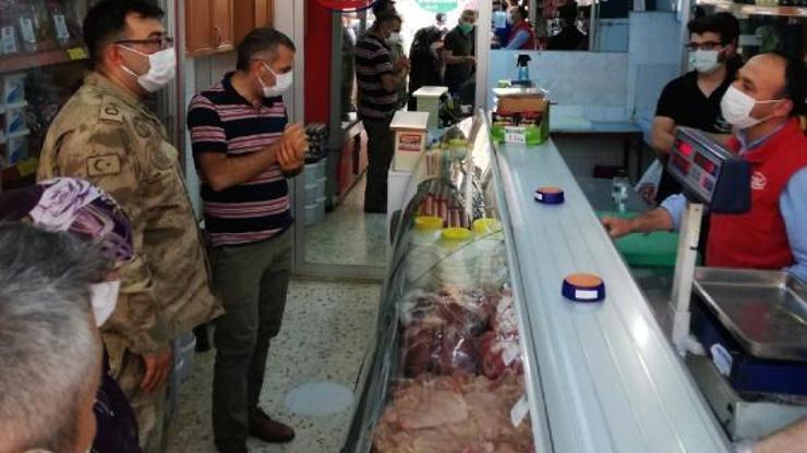 Kaymakam Kotandan tam kapanma denetimi