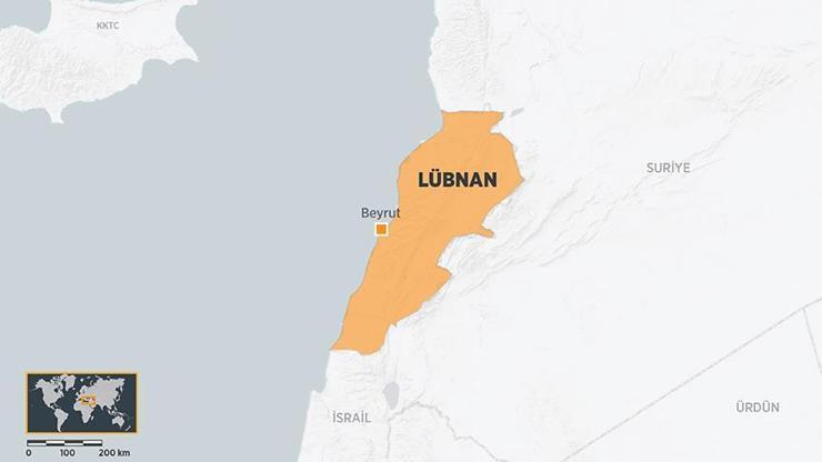 Son dakika: Lübnan nerede Lübnan İsrail arası kaç kilometre