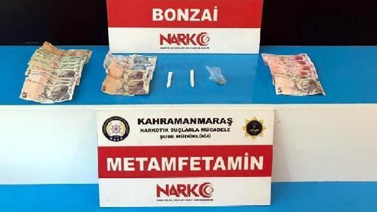 Kahramanmaraşta uyuşturucuya 2 tutuklama