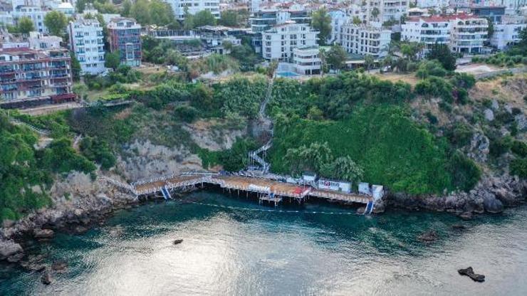 Muratpaşa plajlarına mavi bayrak