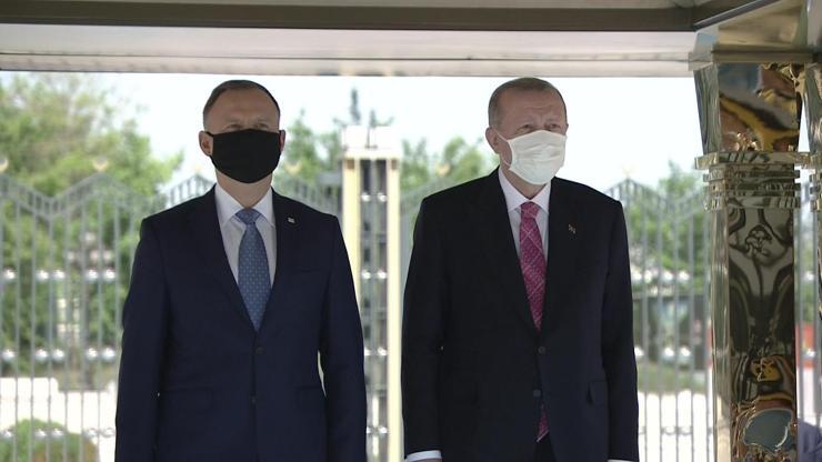 Polonya Cumhurbaşkanı Ankarada