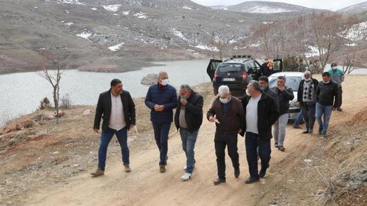 Mezitlide üreticiye sulama suyu desteği