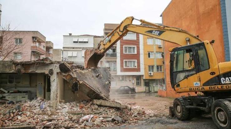 Bucada metruk binalara müdahale