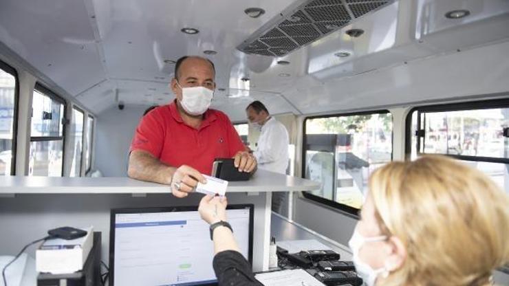 Silifkeye mobil hizmet aracı