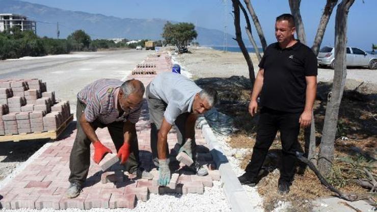 Taşdibi sahili yeniden düzenleniyor