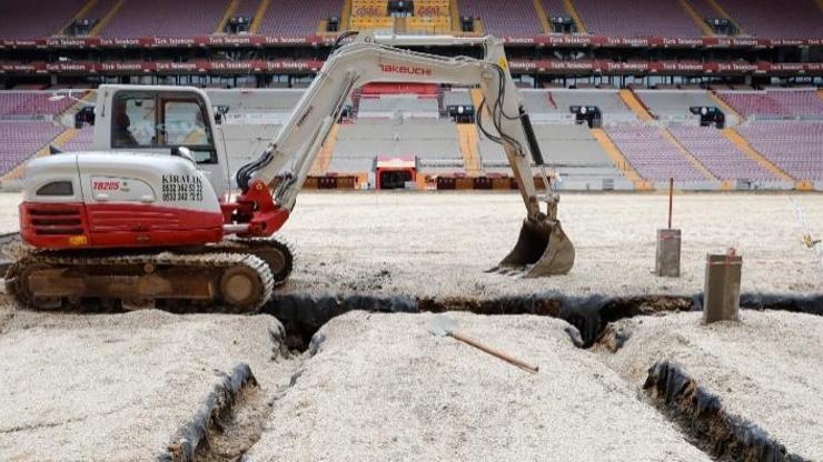 Türk Telekom Stadının zemini yenileniyor