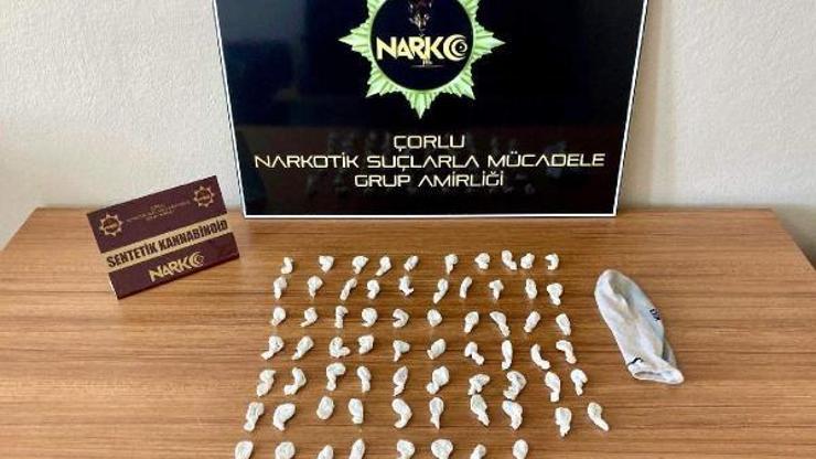 Tekirdağda uyuşturucu operasyonu: 5 gözaltı