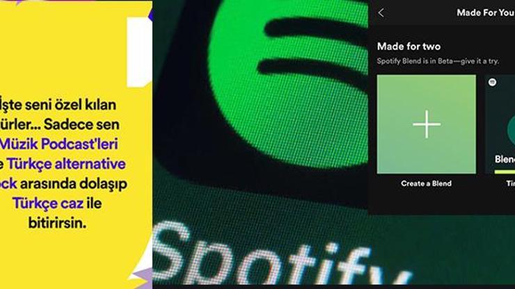 Spotify sadece sen nedir, nasıl kullanılır Spotify sadece sen çıkmıyor Spotify Blend ne demek