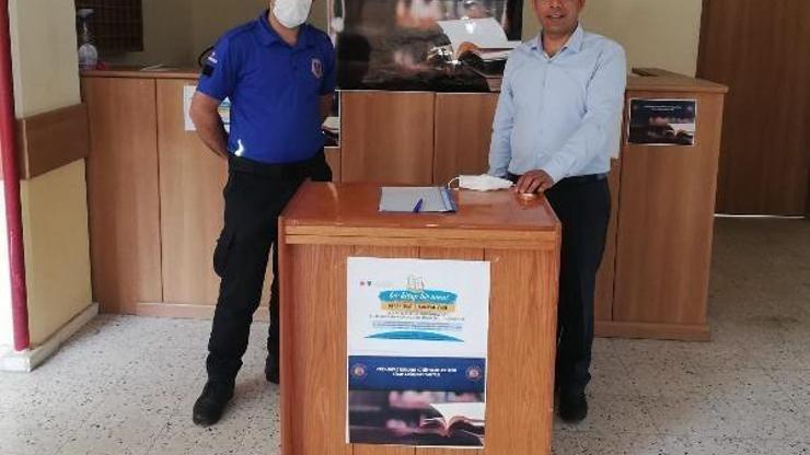 Şereflikoçhisarda ceza infaz kurumu kütüphaneleri için kitap bağışı kampanyası