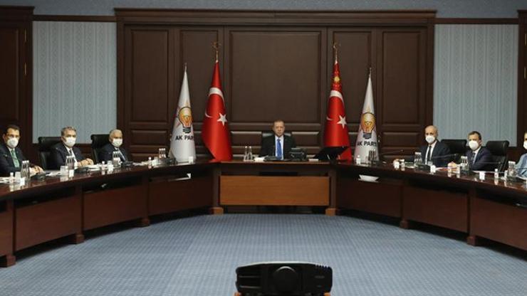 AK Parti MYK toplantısı sona erdi
