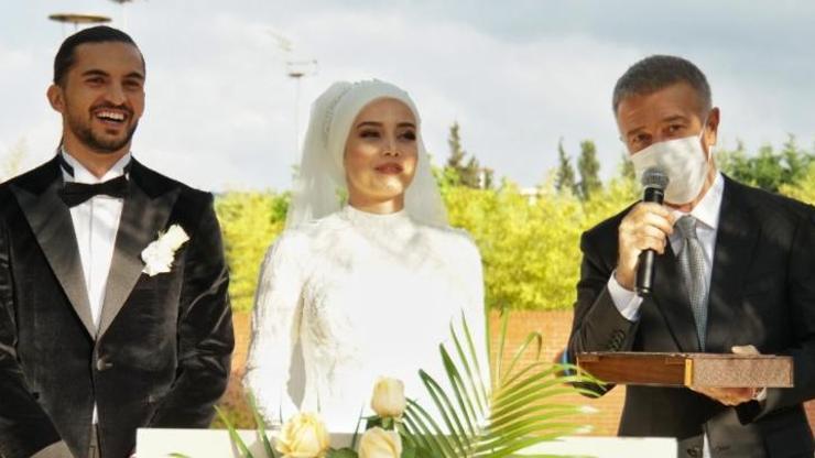 Hüseyin Türkmen ile Ümran Uzun evlendi