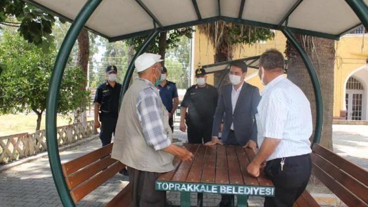 Toprakkale’de koronavirüs denetimleri sürüyor