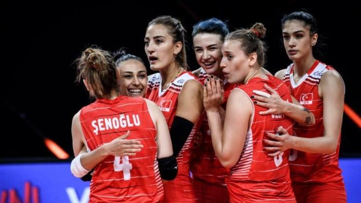 A Milli Kadın Voleybol Takımı, dörtlü finale kalmayı başardı