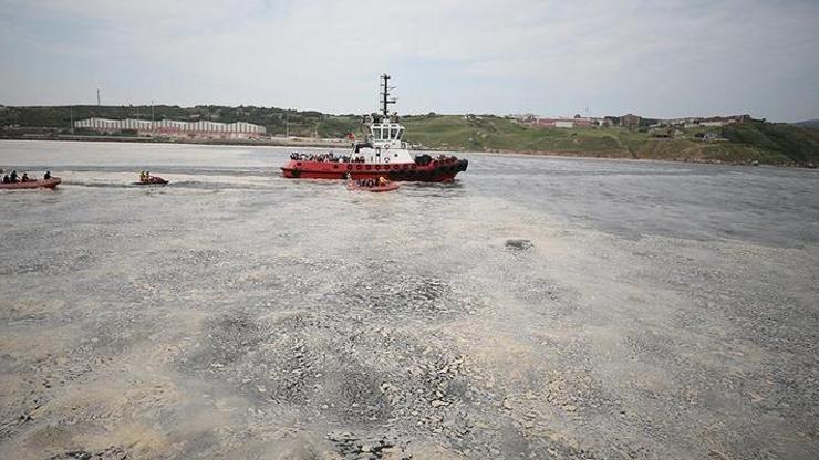 Müsilaj temizliği devam ediyor