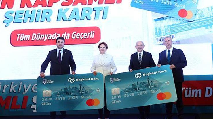 Ankara Büyükşehir Belediyesinin Başkent Kartı törenle tanıtıldı