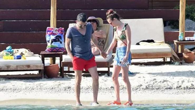 Cüneyt Mete ile Şeyma Korkmaz, Bodrumda tatil yapıyor