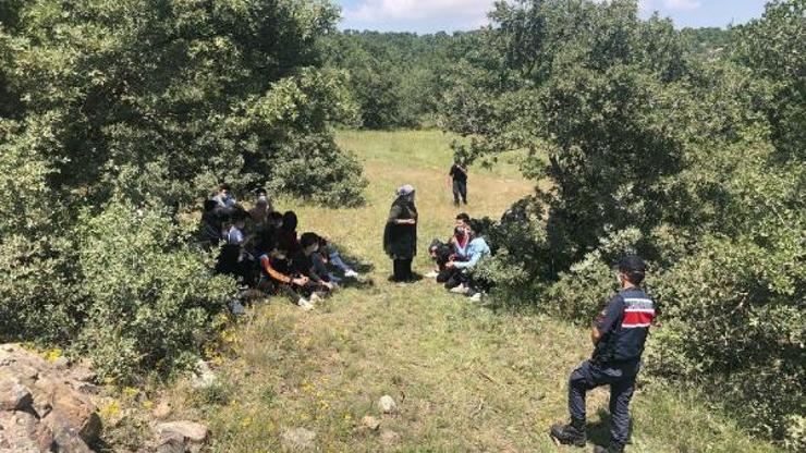 Kaçak göçmenleri İstanbuldan alıp yurt dışı diye Eskişehire bırakmışlar