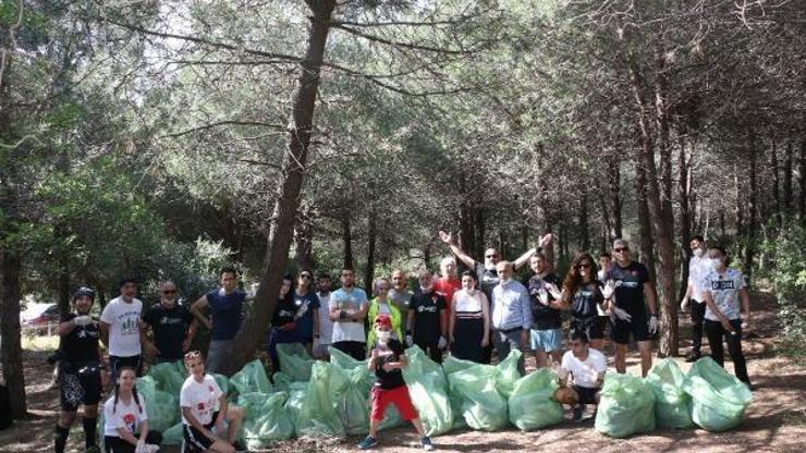 Aydos Ormanı’nda temizlik seferberliği