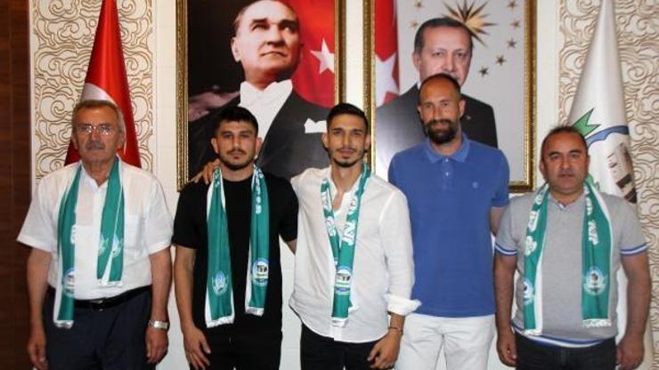 Serik Belediyesporda iki imza