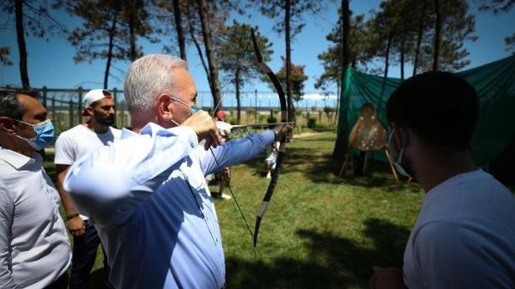 Ümraniye Geleneksel Okçuluk Koşusu bu yıl merhume sporcu Nilüfer Tosun adıyla gerçekleşti