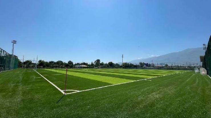 Vakıf Bera Kent Parkının spor tesisleri bölümünde çalışmalar tamamlandı