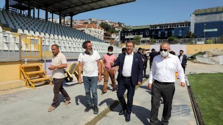 Eyüp Stadı TFF kriterlerine uygun hale getiriliyor