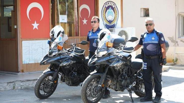 Bayraklıda motorize zabıta ekipleri göreve başladı