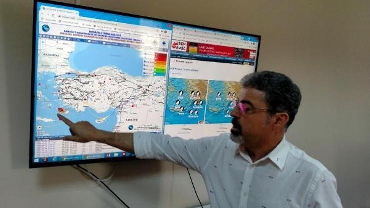 Prof. Dr. Sözbilir: Datça depremleri için korkmamıza gerek yok