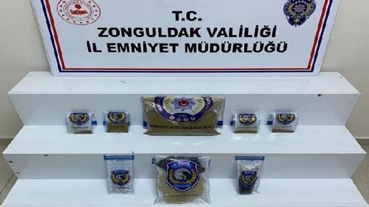 Zonguldakta uyuşturucu şebekesine operasyon: 6 tutuklu
