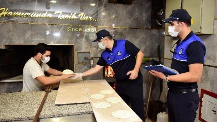 Yıldırımda marketler ve fırınlar mercek altında