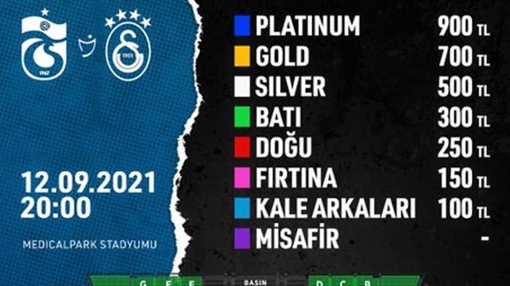 Son dakika... Trabzonspor-Galatasaray maçı biletleri satışta