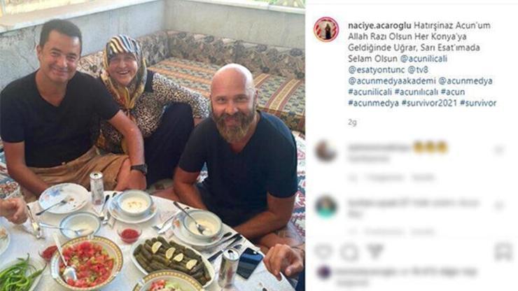Acun Ilıcalıdan Naciye Teyzeye sürpriz ziyaret