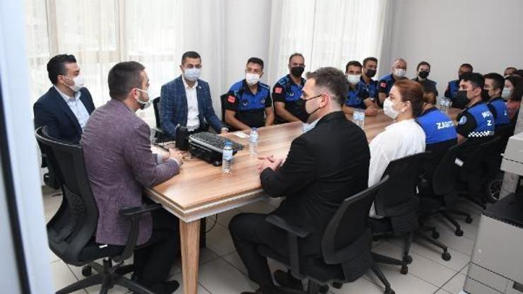 Kestel Belediye Başkanı Tanır, zabıta teşkilatını ziyaret etti