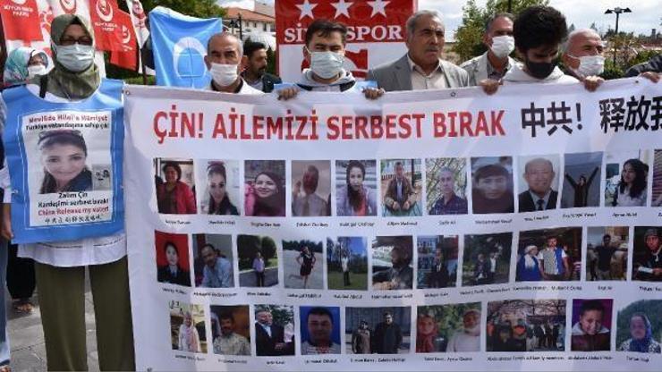 Sivasta, Doğu Türkistan için destek eylemi