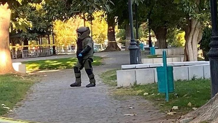 İçişleri Bakanlığı duyurdu Parka koyulan EYP imha edildi