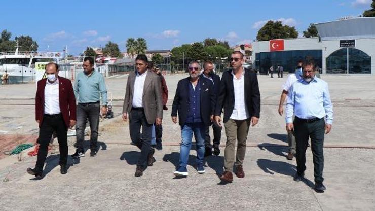 Aliağa- Midilli seferleri için çalışmalar sürüyor