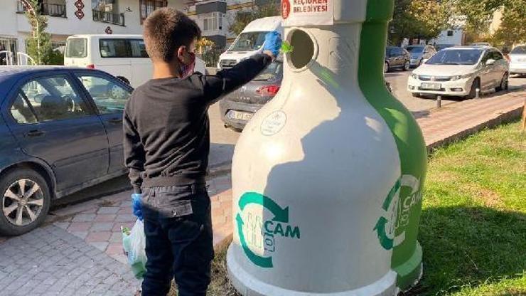 Keçiörende bin 70 ton atık cam geri dönüşüme kazandırıldı