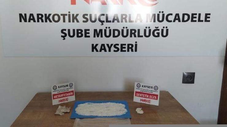 Kayseri’de uyuşturucu operasyonu: 1 gözaltı