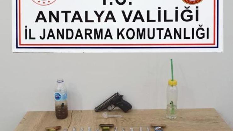 Manavgatta uyuşturucu baskını