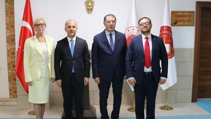 Başdenetçi Malkoçtan Antalya Adliyesine ziyaret