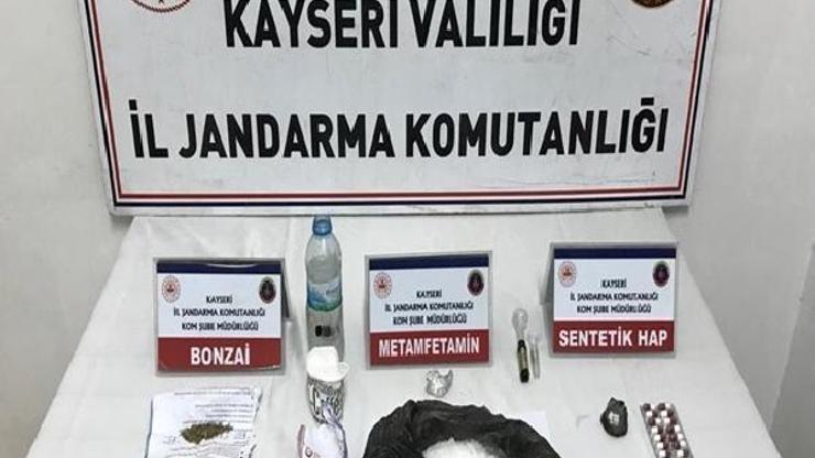 Kayseri’de uyuşturucu operasyonu: 2 gözaltı