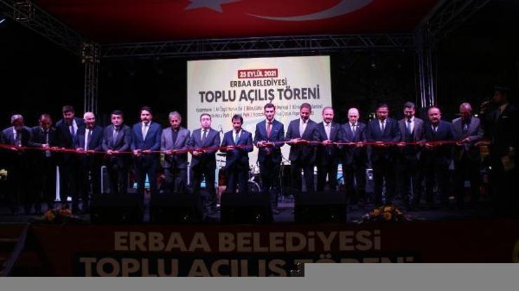 Erbaada 60 milyon değerindeki 7 projenin açılışı yapıldı
