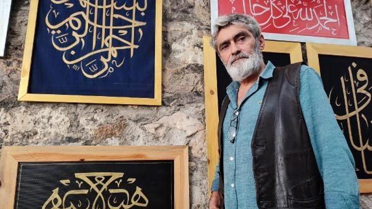 Ordu’da mobilya ustası hat sanatını yaşatıyor