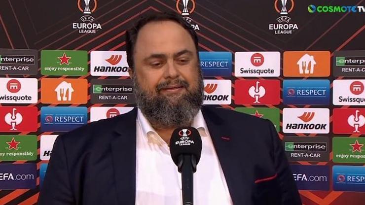 Vangelis Marinakis: Galibiyeti Yunan halkına adıyorum