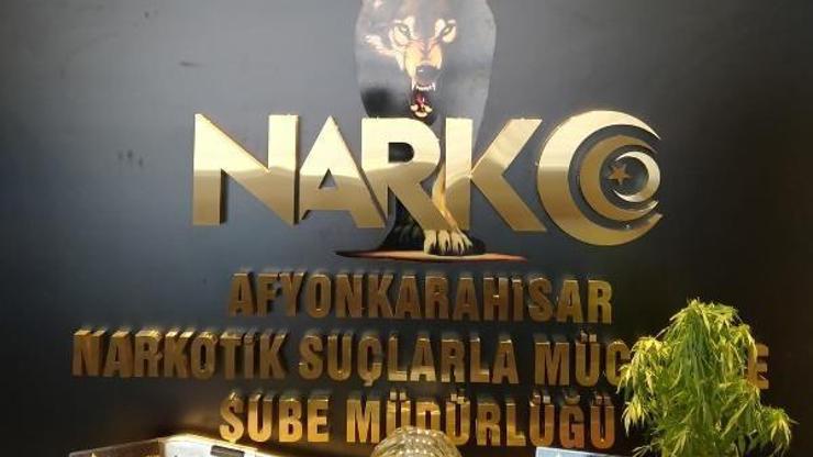 Şuhutta uyuşturucu operasyonu