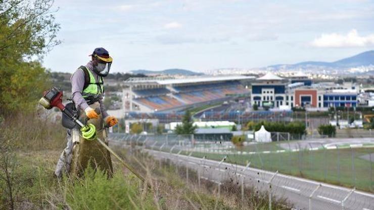 Tuzla Belediyesi’nden Formula 1 Yarışları için yoğun mesai